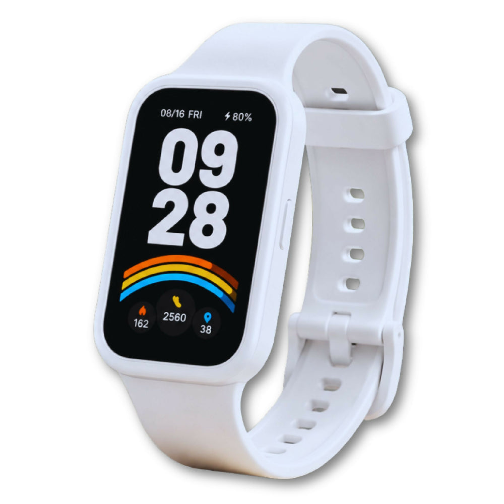 Pulsera De Actividad Xiaomi Smart Band 9 Active Resistente Agua Blanco