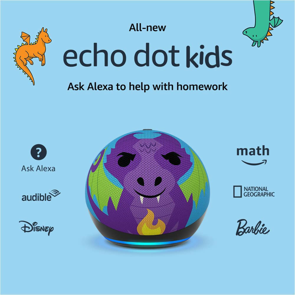 Amazon Echo Dot 5th Gen Asistente Virtual Smart Alexa ﻿para Niños