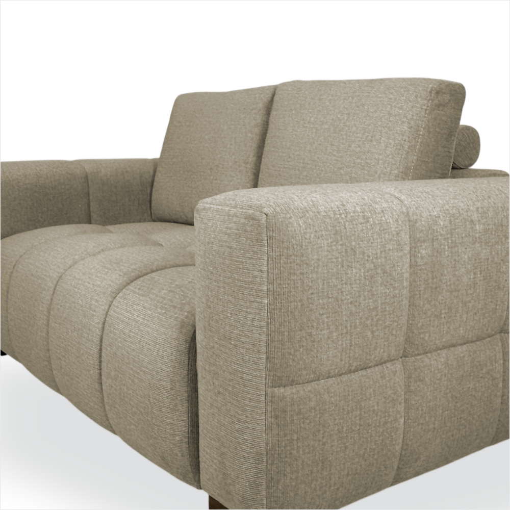 Sofá Bolgo 2 puestos Beige