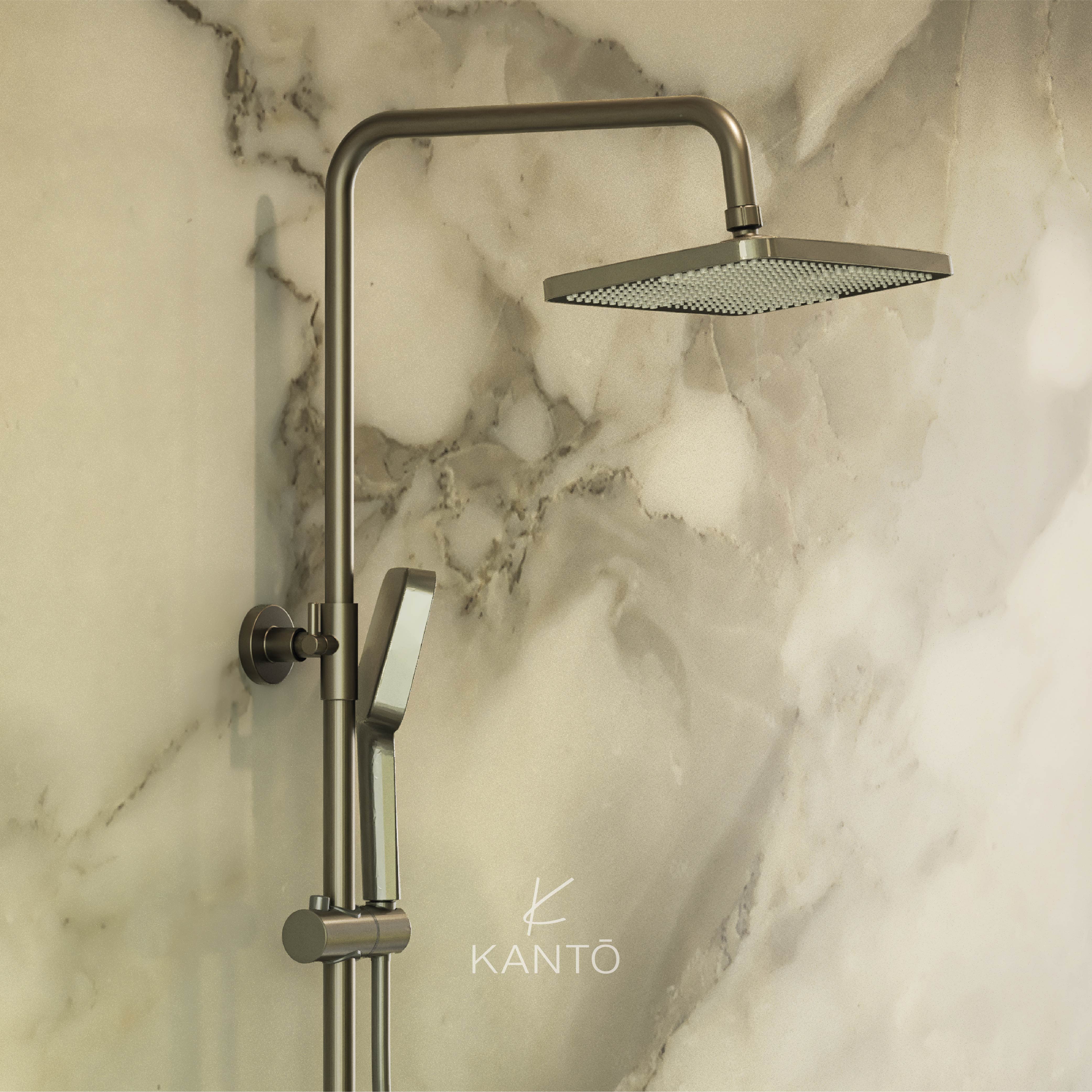 Columna de ducha LUXE gun grey