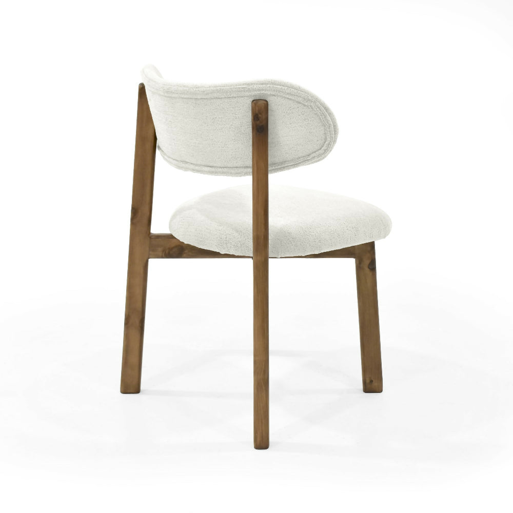 Silla de Comedor Saudi 58x50x82 cm Tela Mix