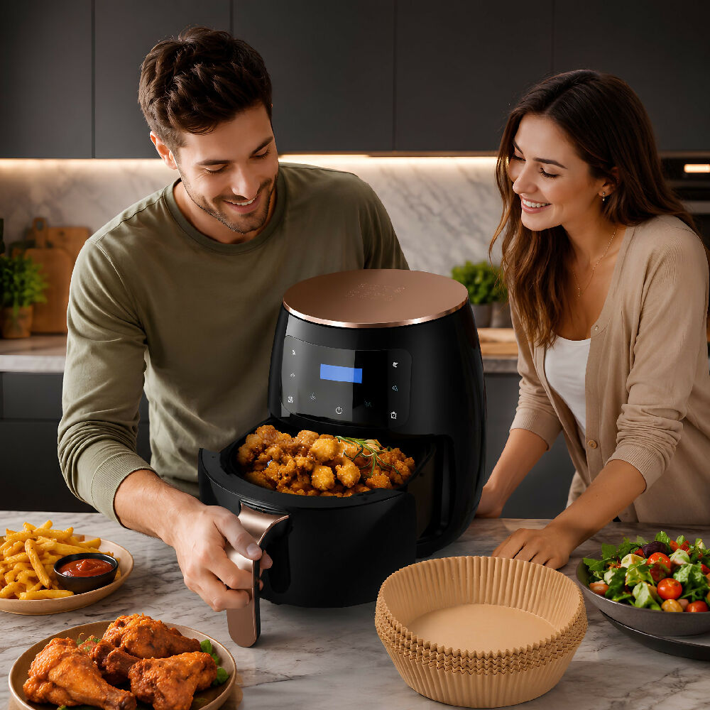 Freidora De Aire 10 Litros XL + Obsequio 100 Papeles Para Air Fryer