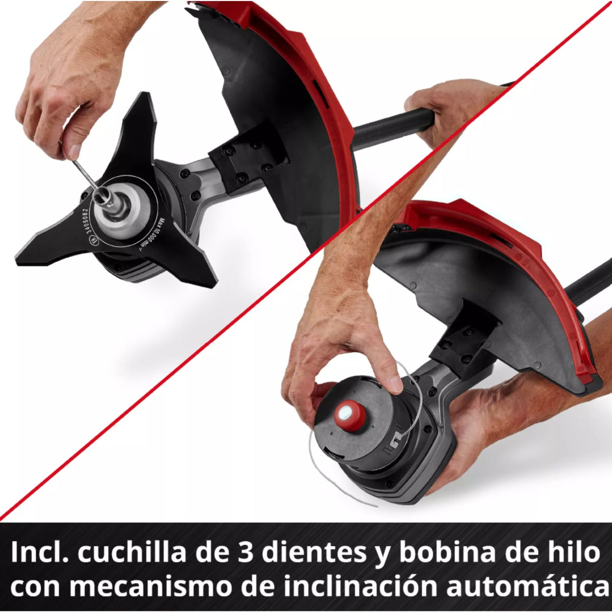 desbrozadora Gaudaña Inalámbrica Einhell Gp-bc 36/430 Li + 2 4ah Baterias + 2 Cargadores
