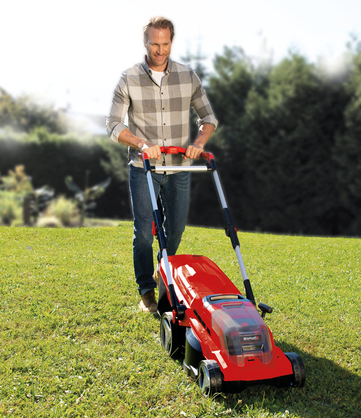 Cortadora de Césped Inalámbrica Einhell Ge-cm 36/37 Li-solo