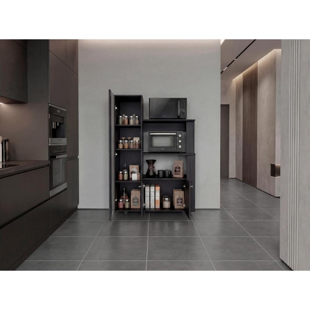 Alacena Multiusos Aldan, Kronos Wengue, Con 3 entrepaños y 3 puertas ZF