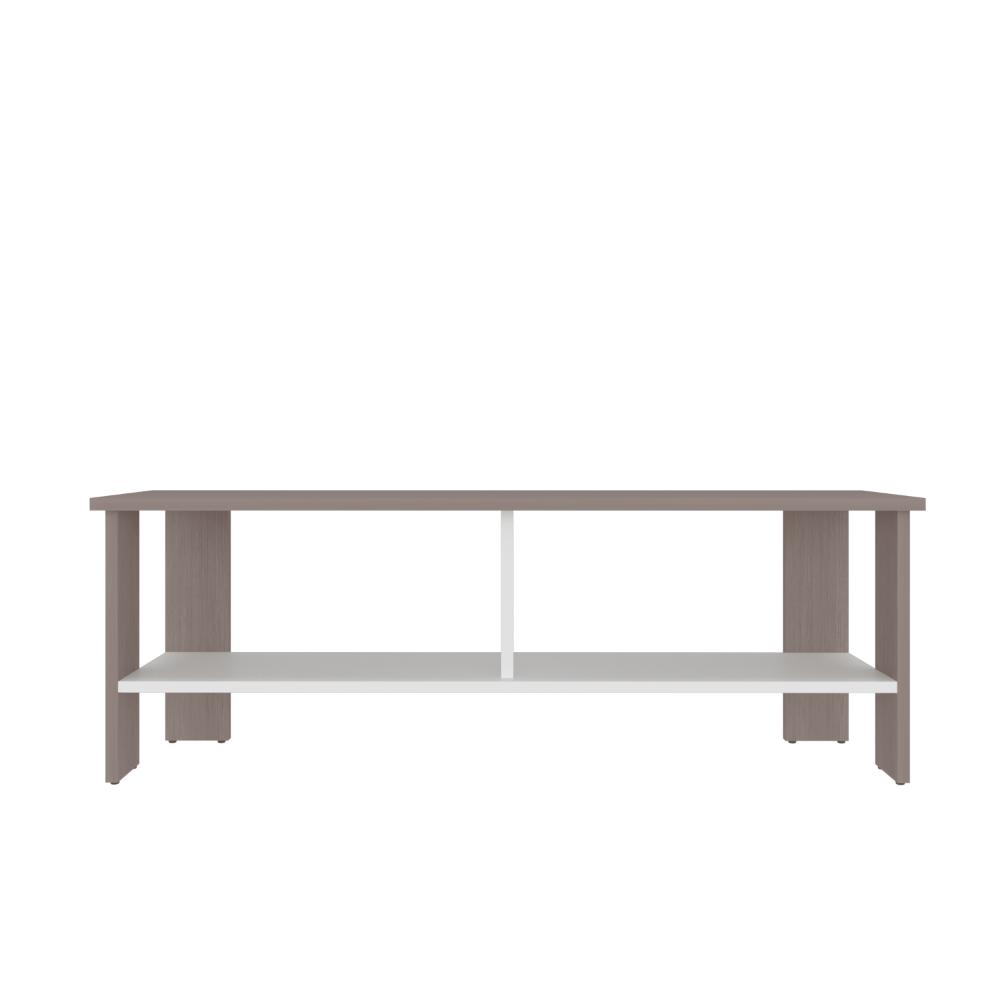Mesa Para Tv Navi, Positano y Blanco Duqueza, Para Televisor Hasta 55 Pulgadas