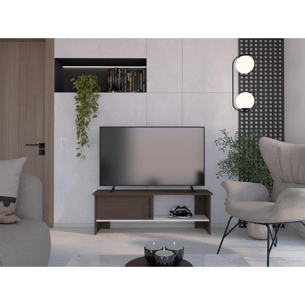 Mesa Para Tv Navi, Milan y Blando Duqueza, Para Televisor Hasta 55 Pulgadas con puerta