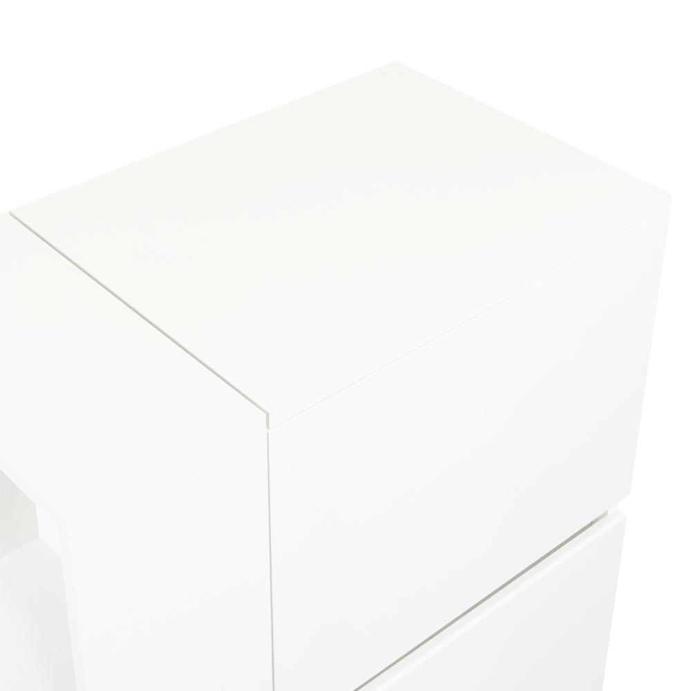 Bar Glasg, Blanco, Con tres puertas abatibles ZF