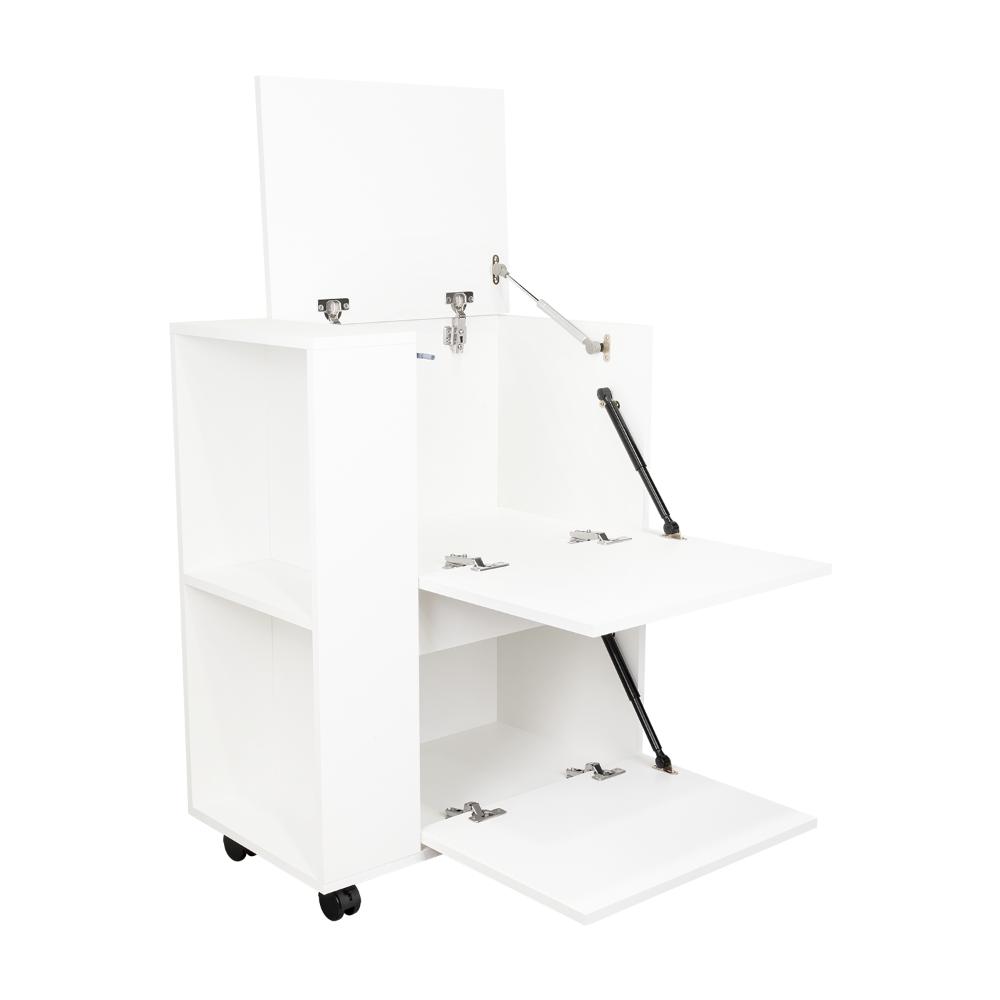 Bar Glasg, Blanco, Con tres puertas abatibles ZF