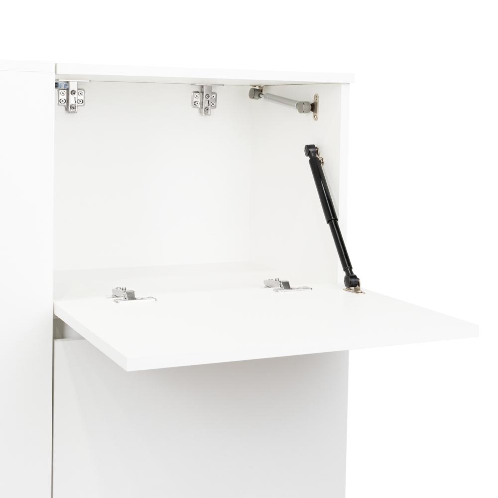 Bar Glasg, Blanco, Con tres puertas abatibles ZF