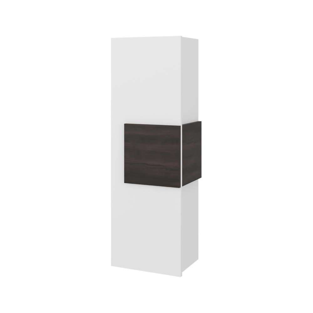 Gabinete de Baño Picasso, Kronos Blanco y Kronos Nogal, con Espacio Para Guardar Objetos de Aseo ZF