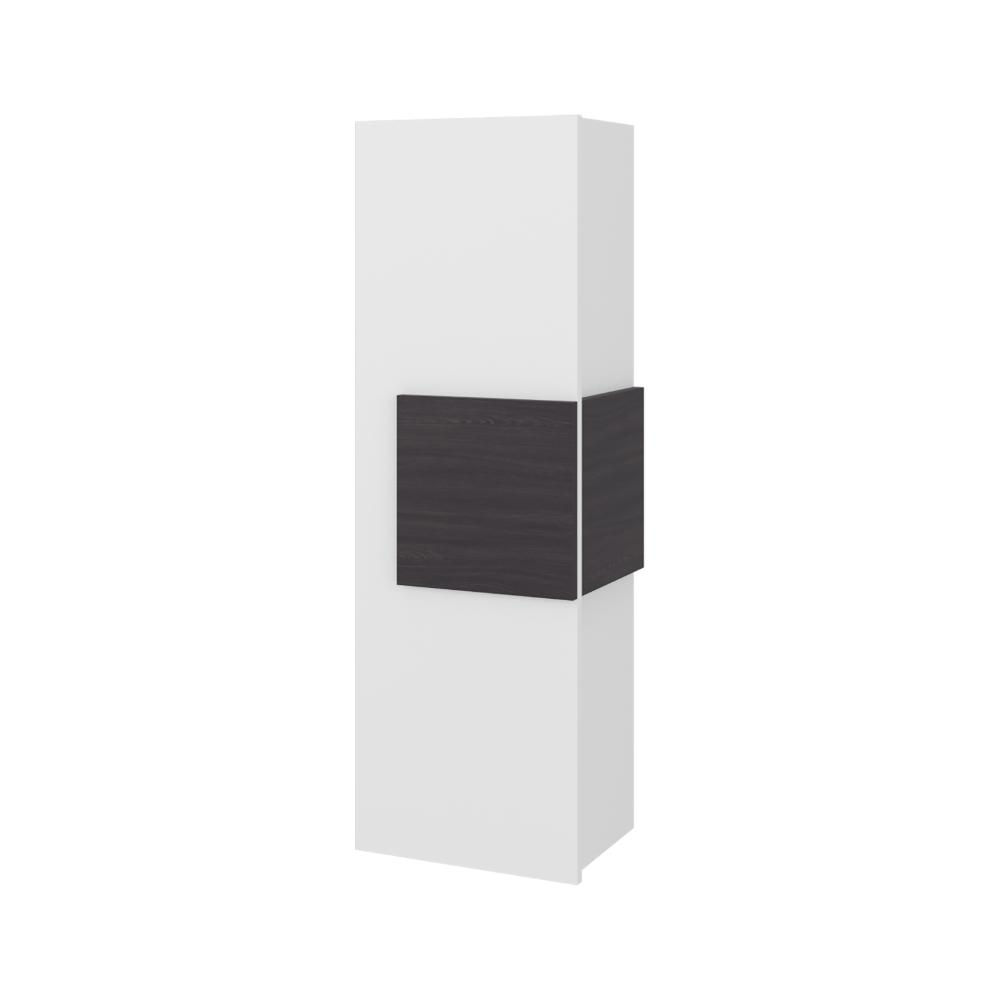Gabinete de Baño Picasso, Kronos Blanco y Kronos Wengue, Con Espacio Para Guardar Objetos de Aseo ZF