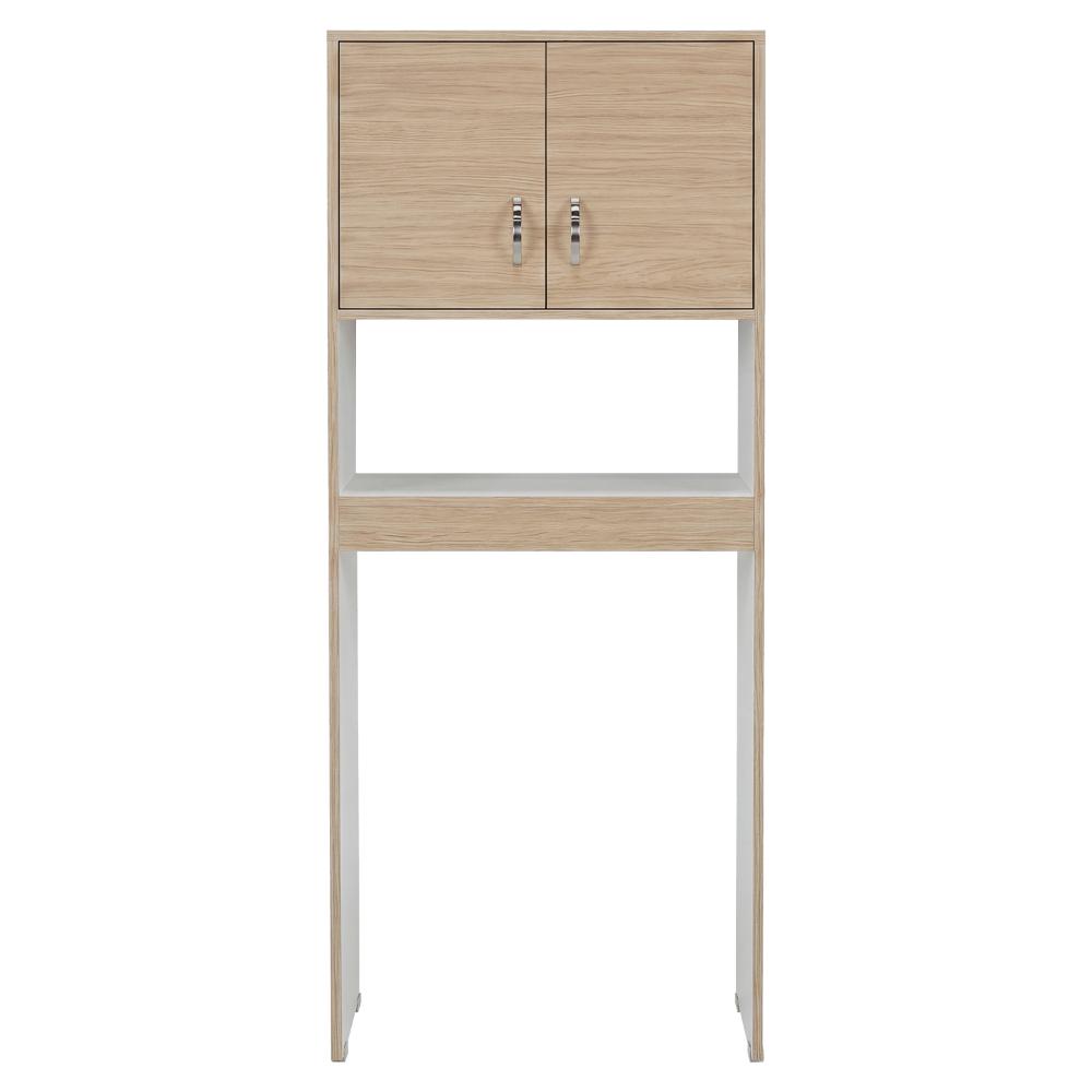 Gabinete de Baño Siena, Cartagena y Blanco, Ideal para Ahorrar Espacio