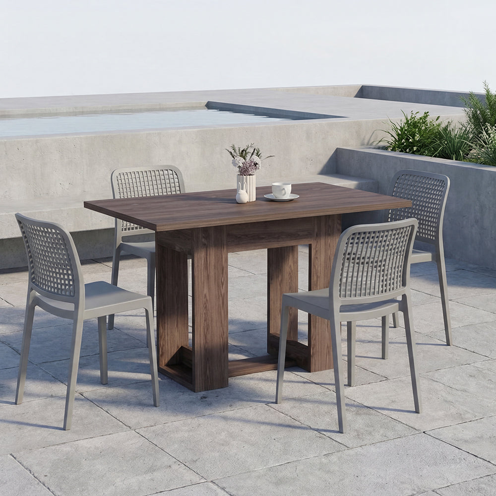 Combo Comedor Nadol, Incluye Comedor y 4 Sillas