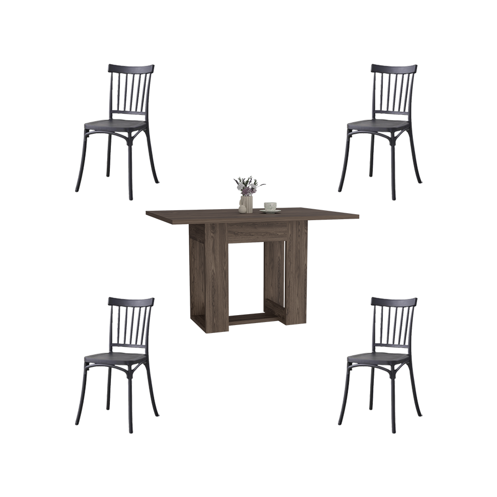 Combo Comedor Herum , Incluye Comedor y 4 sillas
