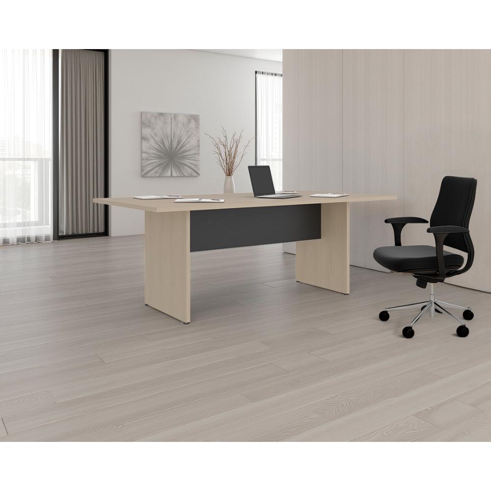 Escritorio Turco, Cartagena y Wengue, Con Amplio Espacio de Trabajo ZF