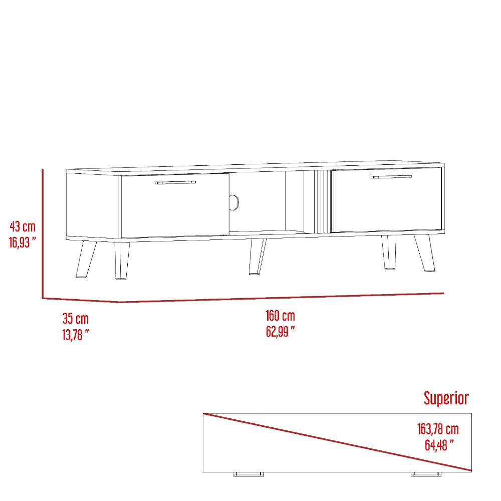 Combo para Sala Kavas, Incluye Mesa de Centro y Mesa de TV