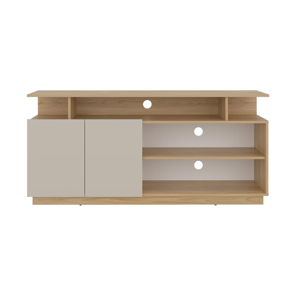 Mesa Para Tv Hope , Fresno Europeo y Capri, con espacio para TV de 65"