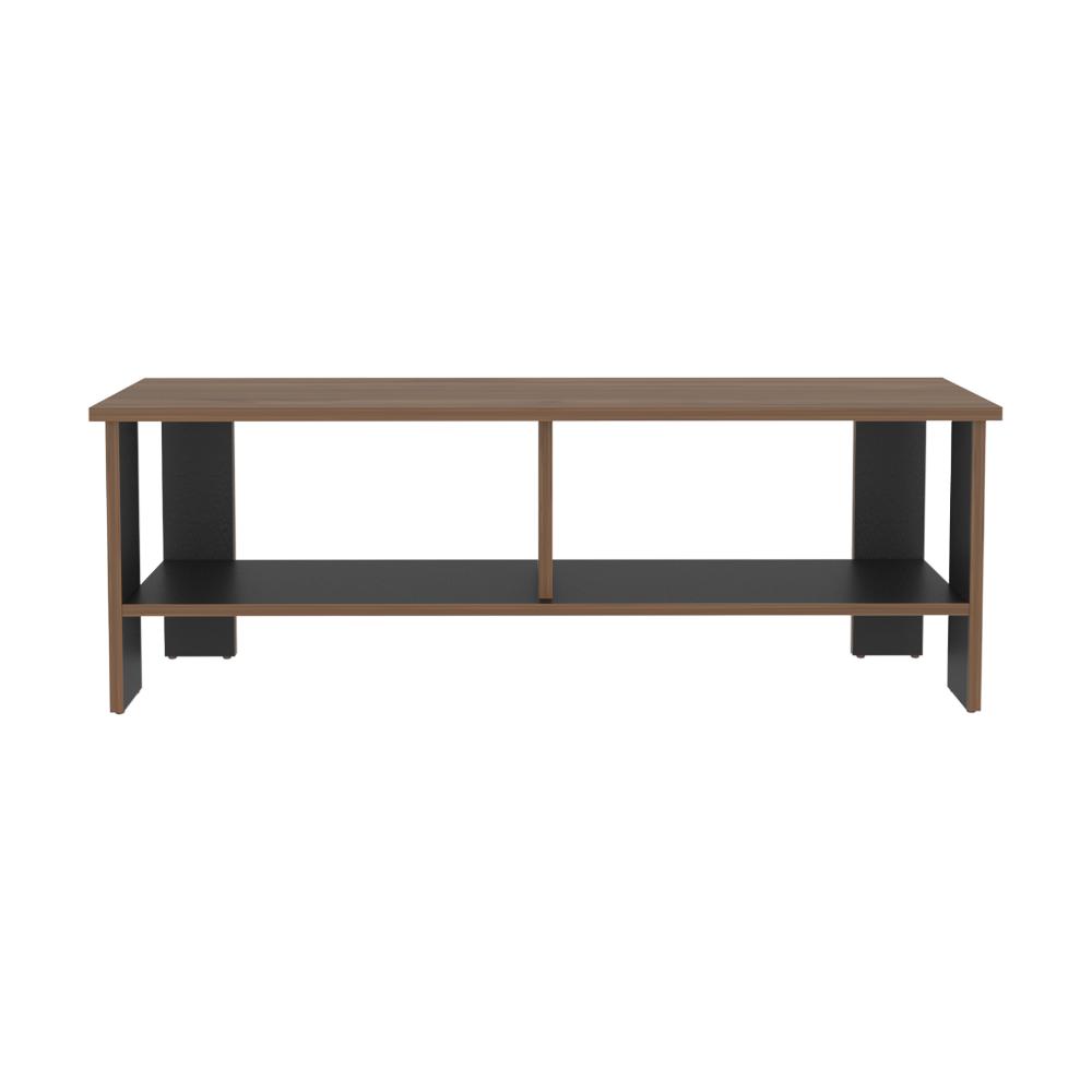 Mesa para TV Navi, Castaño y Wengue, para Televisor hasta 55 Pulgadas