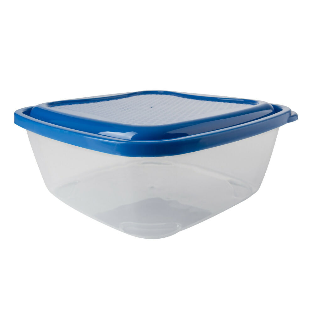 Recipiente Basico Cuadrado 2.3L Azul