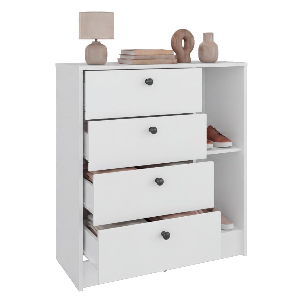 Organizador Havana, Blanco, con Superficie para Ubicar Objetos Decorativos ZF