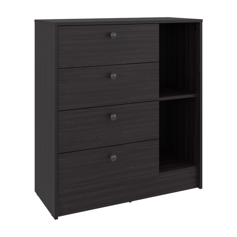 Organizador Havana, Wengue, con superficie para ubicar objetos decorativos ZF