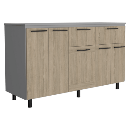 Combo de Cocina Monet, Inlcuye Gabinete Inferior y Mesón Derecho