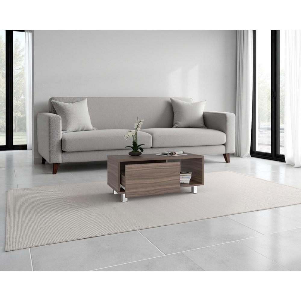 Mesa de Centro Toren, Avellana, con Un Entrepaño ZF