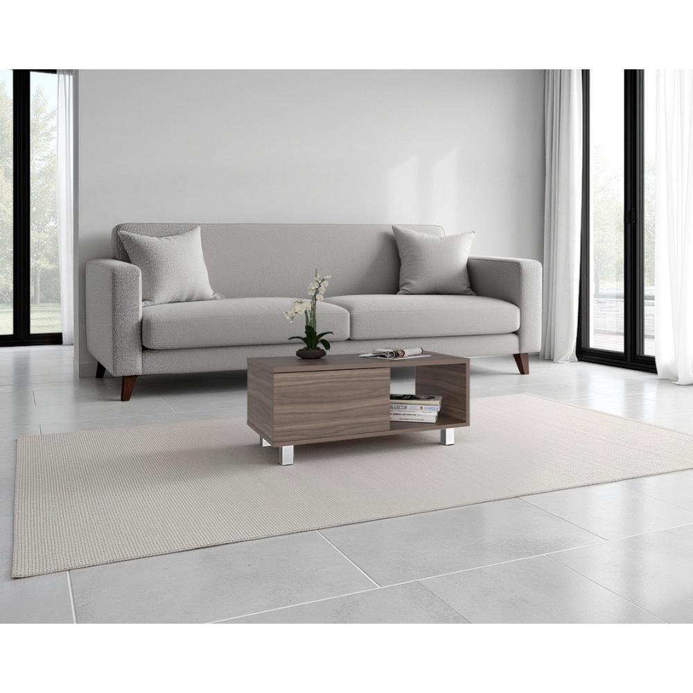 Mesa de Centro Toren, Avellana, con Un Entrepaño ZF