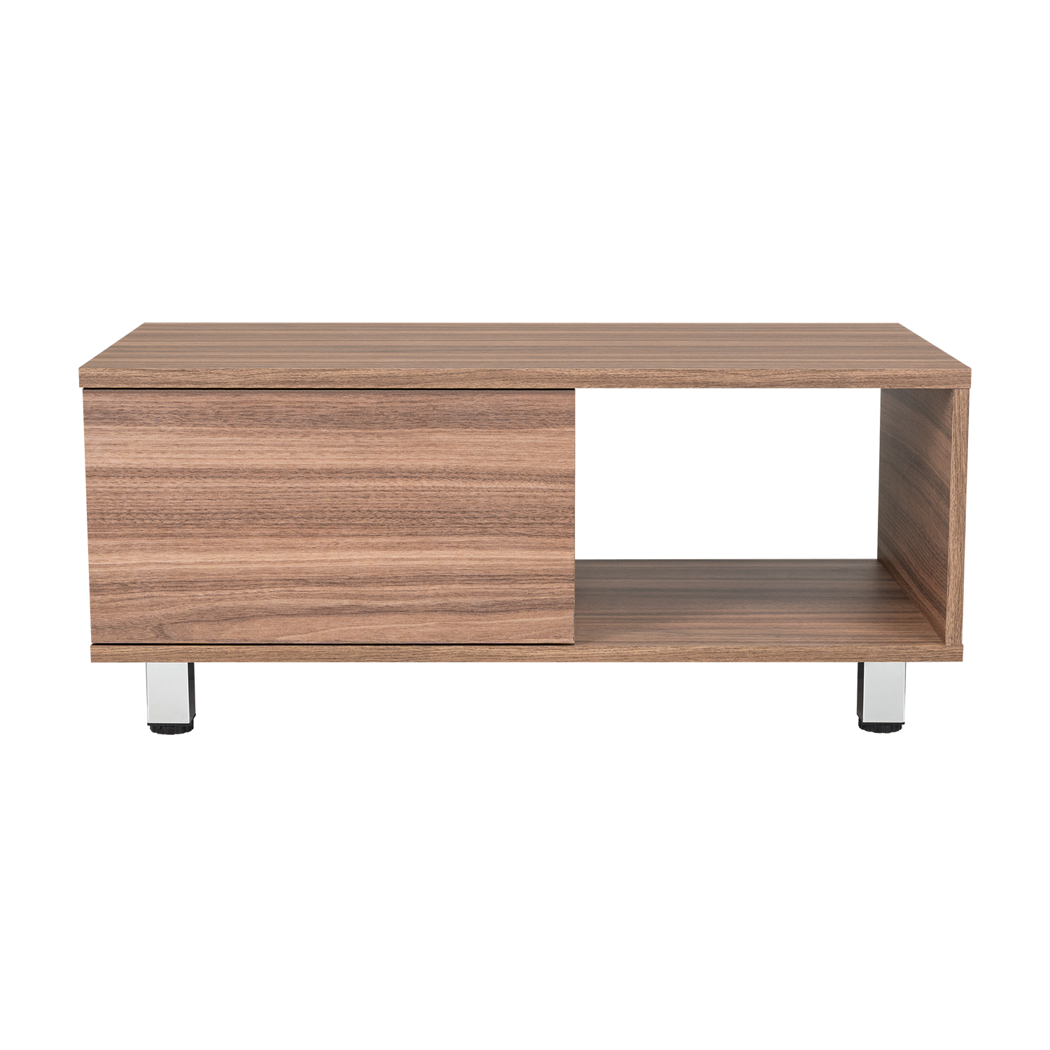 Mesa de Centro Toren, Avellana, con un Entrepaño ZF