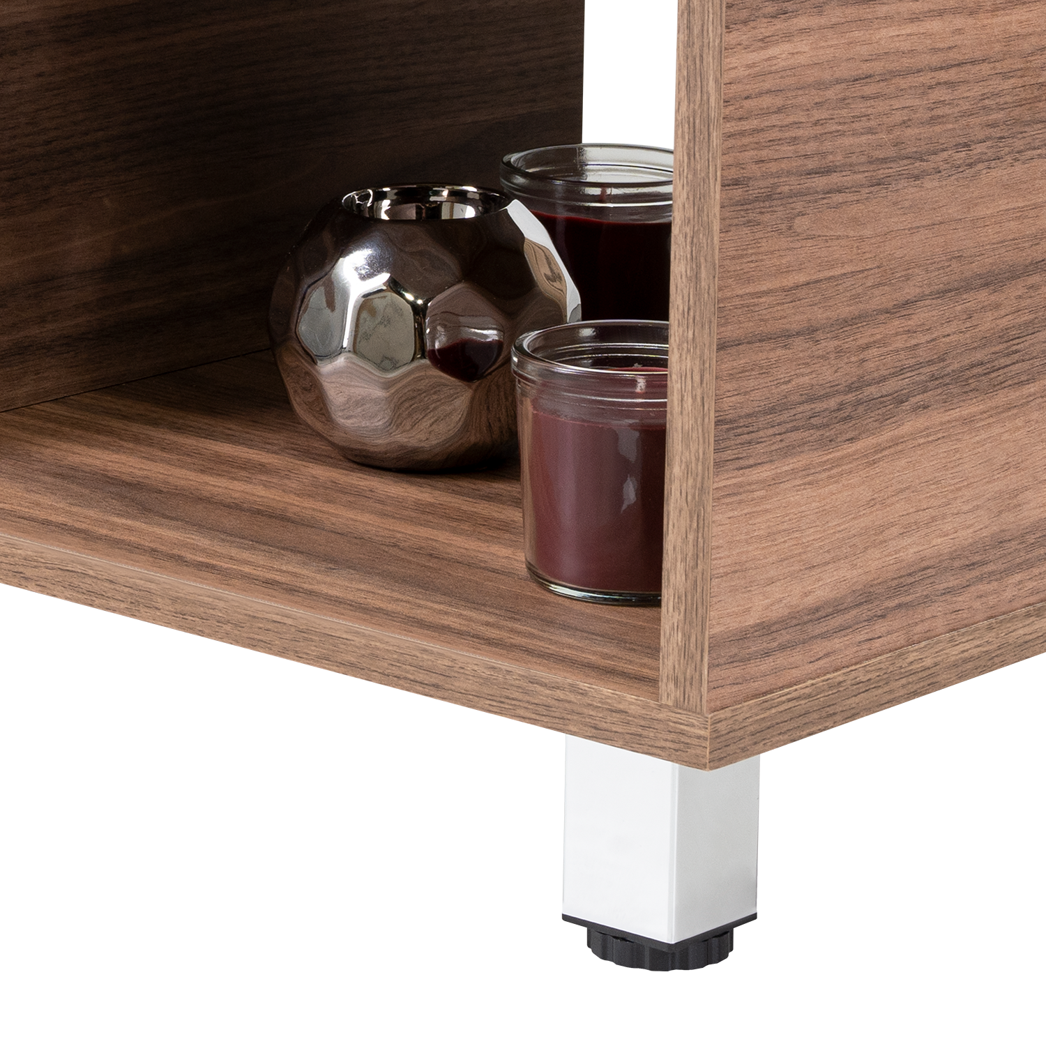 Mesa de Centro Toren, Avellana, con un Entrepaño ZF