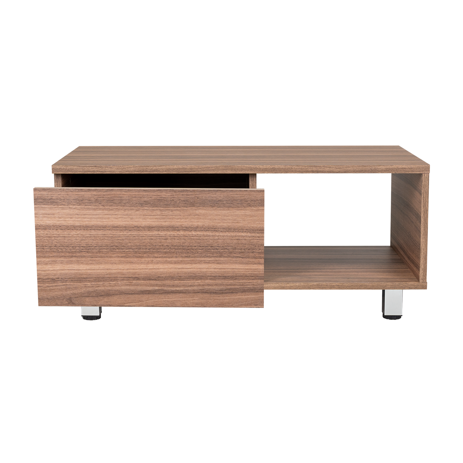 Mesa de Centro Toren, Avellana, con un Entrepaño ZF