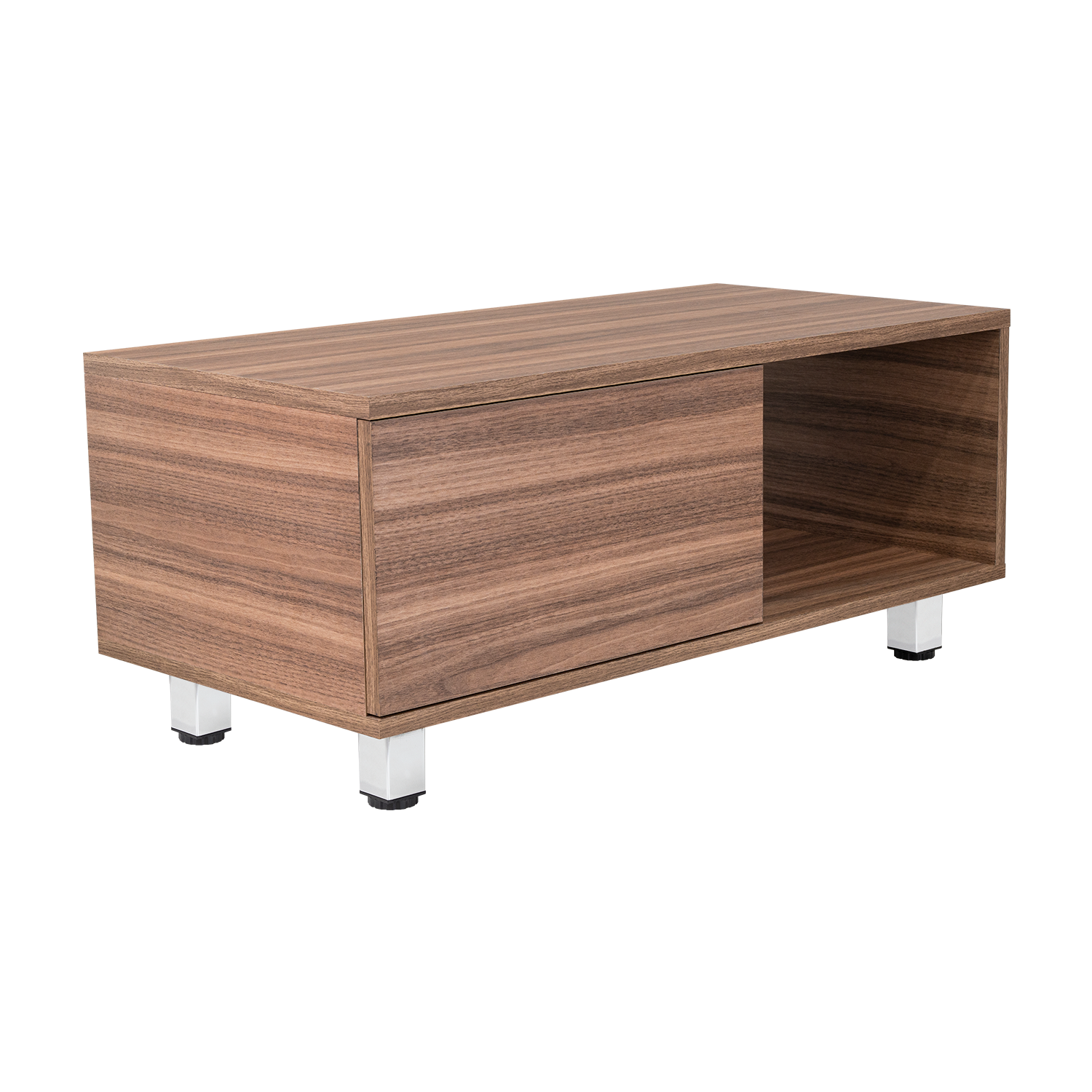 Mesa de Centro Toren, Avellana, con un Entrepaño ZF