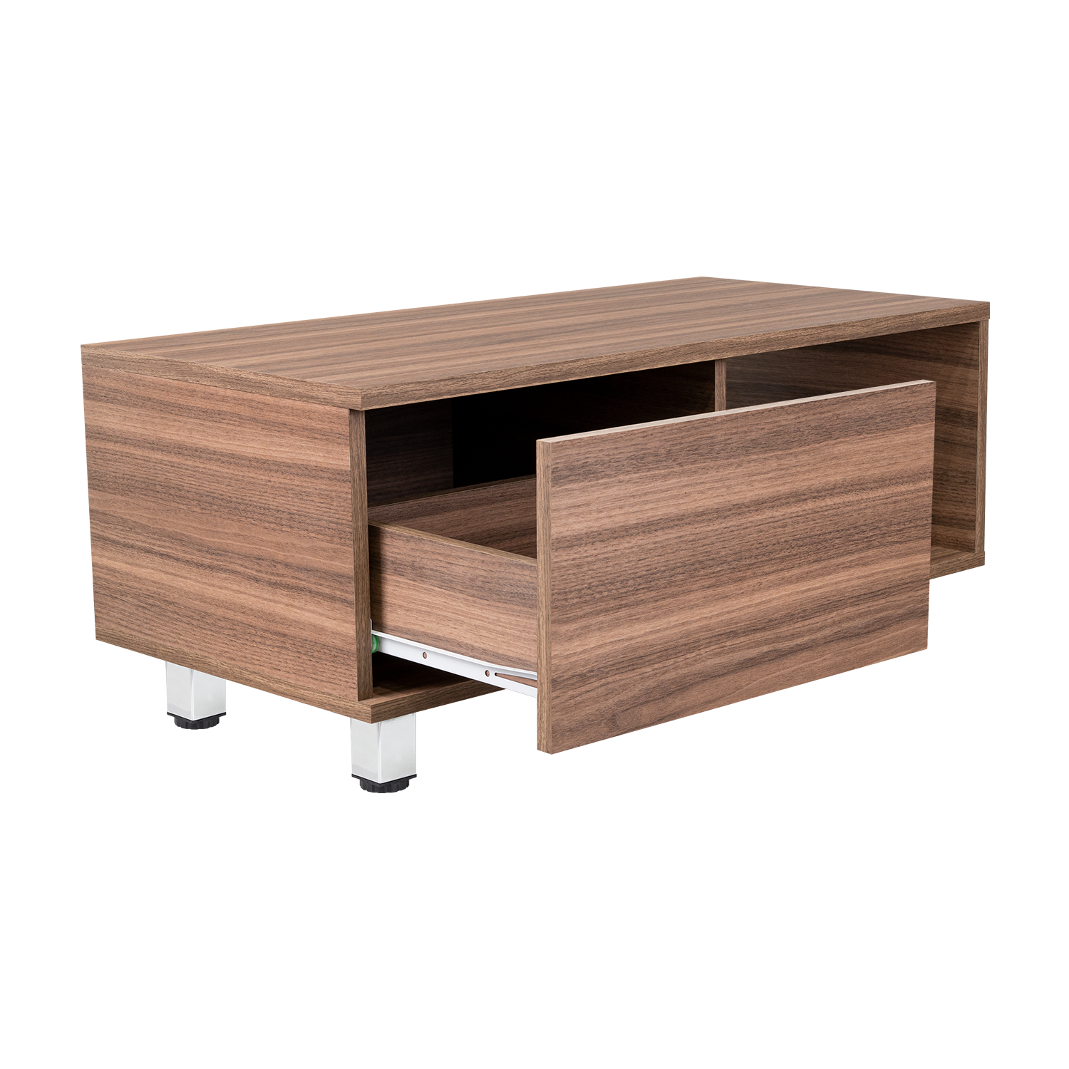 Mesa de Centro Toren, Avellana, con un Entrepaño ZF