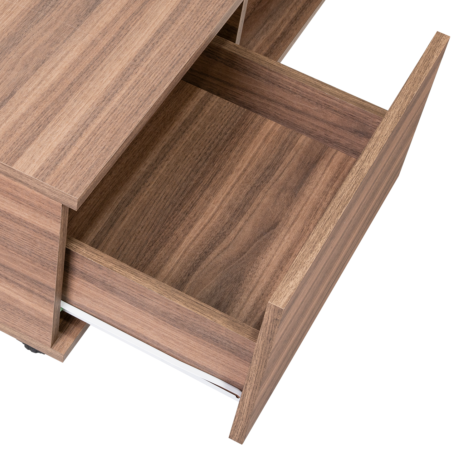 Mesa de Centro Toren, Avellana, con un Entrepaño ZF