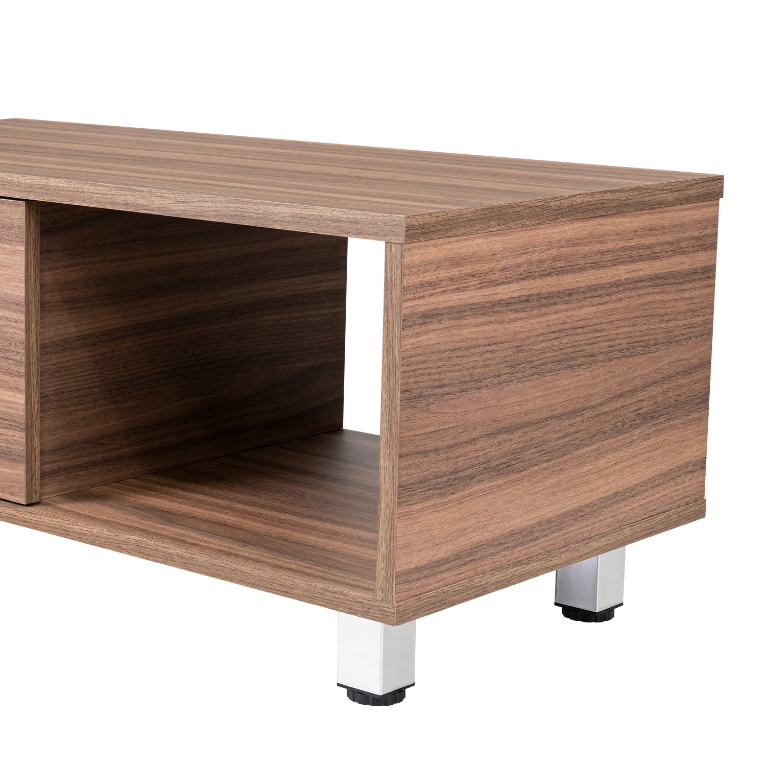 Mesa de Centro Toren, Avellana, con un Entrepaño ZF