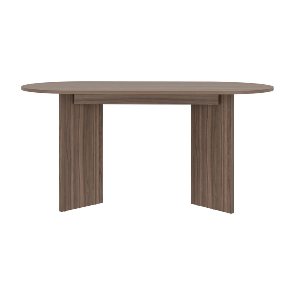 Mesa para Comedor Ted, Avellana, con Amplia Superficie, No Incluye Sillas