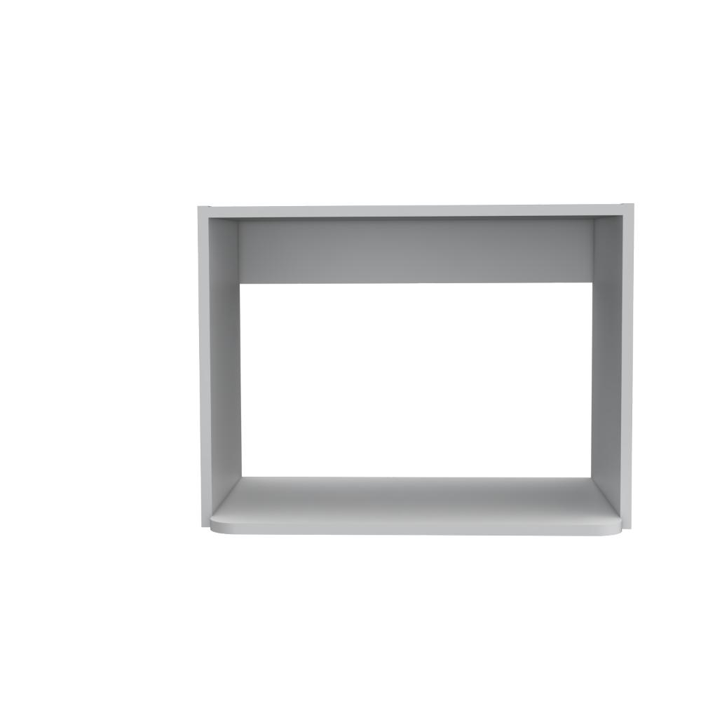 Mueble Auxiliar Lirio, Blanco Duqueza, con Espacio Para Microondas