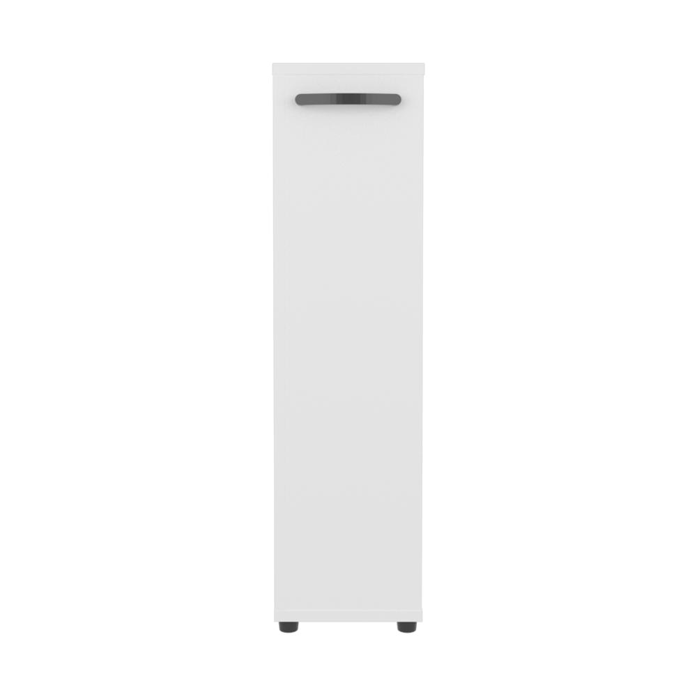 Gabinete de Baño Wiley, Kronos Blanco, con un entrepaño y espacio para ubicar objetos decorativos ZF