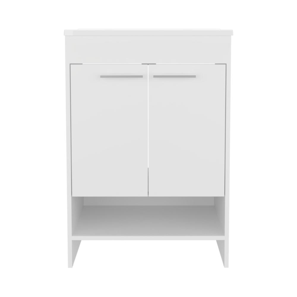 Mueble Para Lavamanos Lorenzo, Blanco Duqueza, Incluye Lavamanos Praia 60 ZF