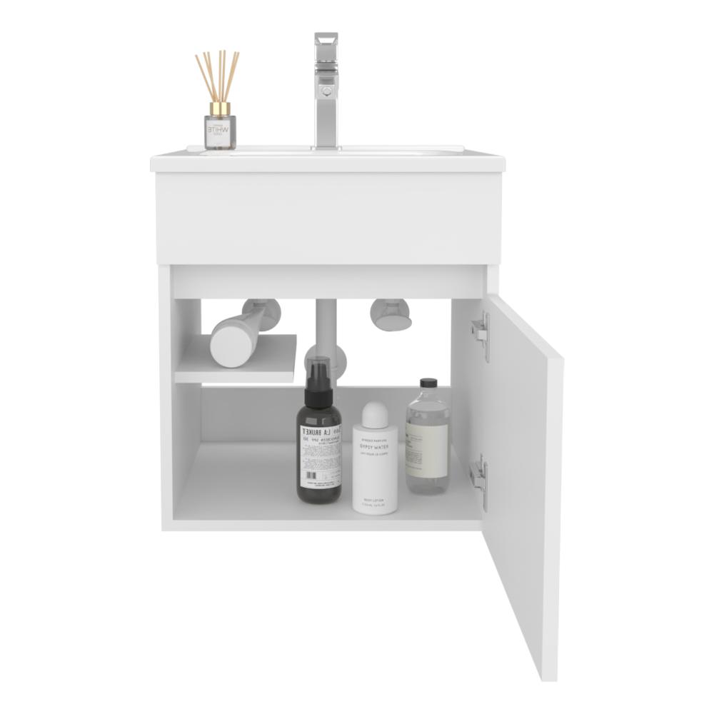 Mueble para Lavamanos Primax, Blanco Duqueza, con Espacio para Ubicar Objetos de Aseo ZF