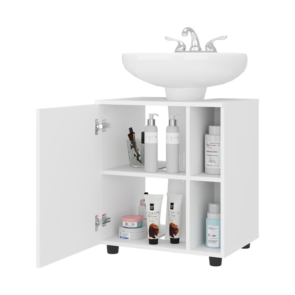 Mueble Para Lavamanos Pascuale, Blanco Duqueza, No incluye Lavamanos ZF