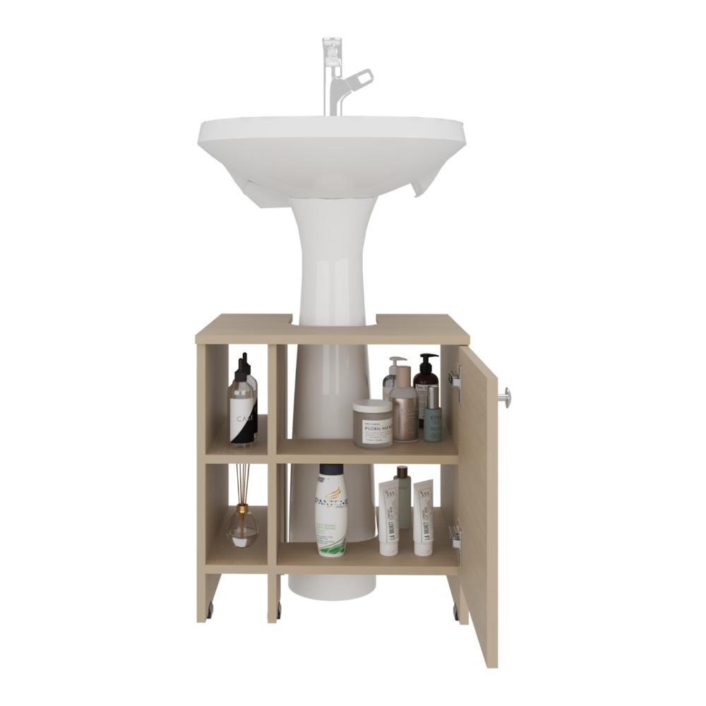 Mueble para Lavamanos Omahi, Cartagena, con Variedad de Entrepaños ZF