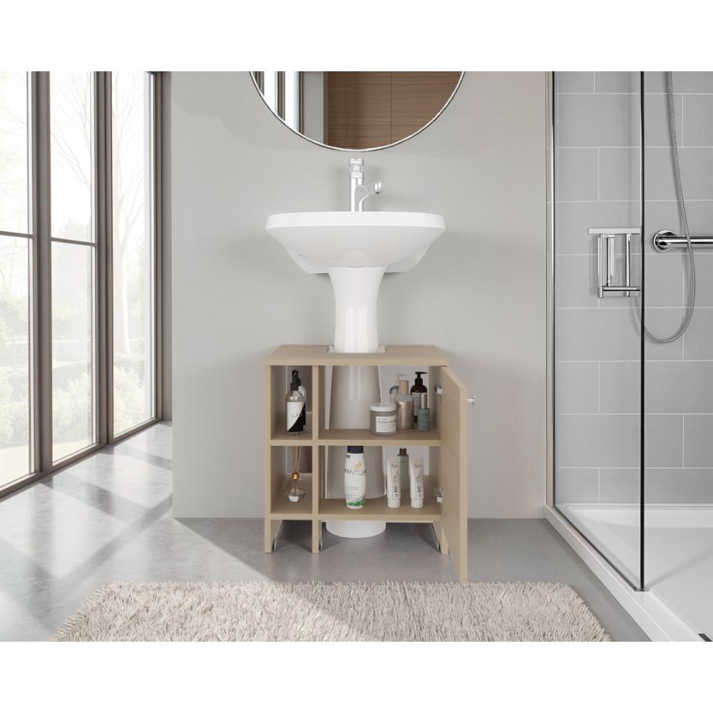 Mueble para Lavamanos Omahi, Cartagena, con Variedad de Entrepaños ZF