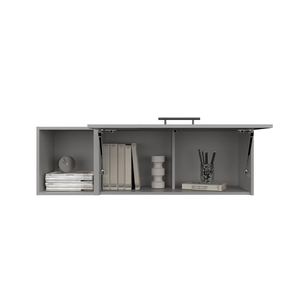 Modulo Superior Asten, Gris, con espacio para guardar objetos