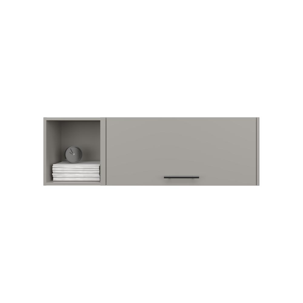 Modulo Superior Asten, Gris, con espacio para guardar objetos