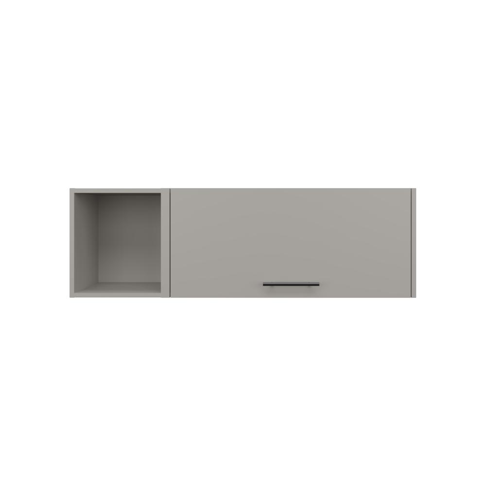 Modulo Superior Asten, Gris, con espacio para guardar objetos