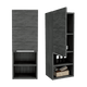 Gabinete de Baño Real, Gris, con Tres Entrepaños ZF X2