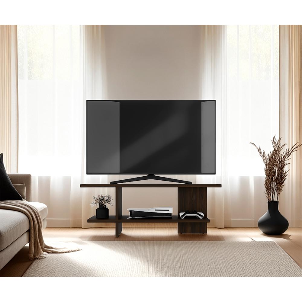 Mesa para TV Leeds, Nogal Europeo, para Televisor hasta 50"