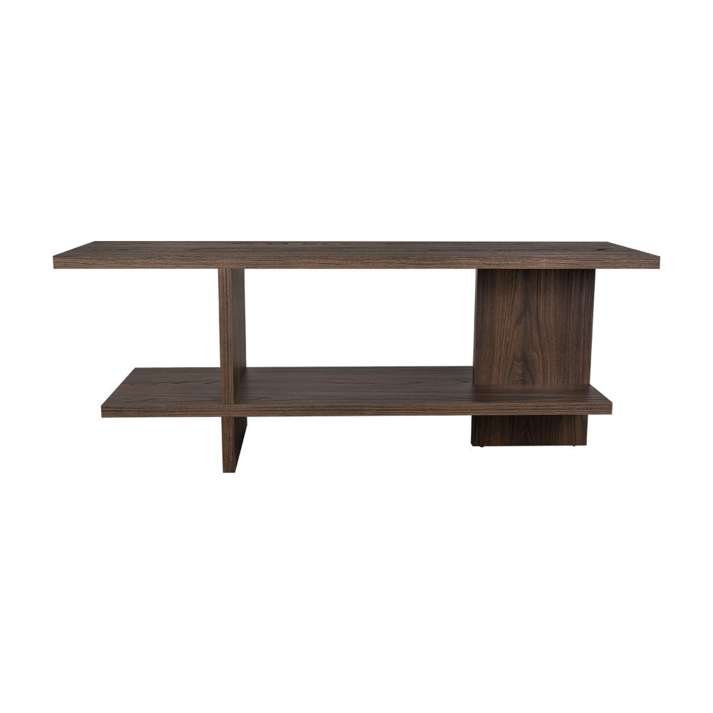 Mesa para TV Leeds, Nogal Europeo, para Televisor hasta 50"